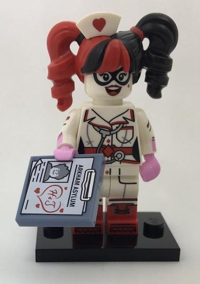 LEGO Minifigure-Nurse Harley Quinn-Collectible Minifigures / The LEGO Batman Movie-coltlbm-13-Creative Brick Builders